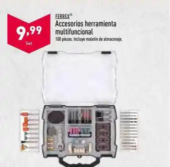 ALDI Ferrex Accesorios Herramienta Multifuncional oferta