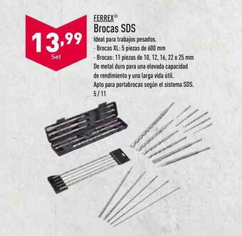 ALDI Ferrex Brocas Sds oferta