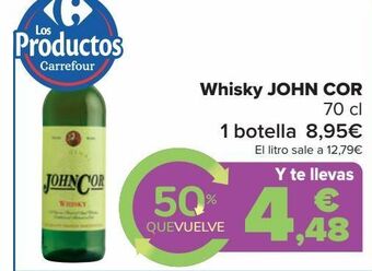 Carrefour Whisky john cor oferta