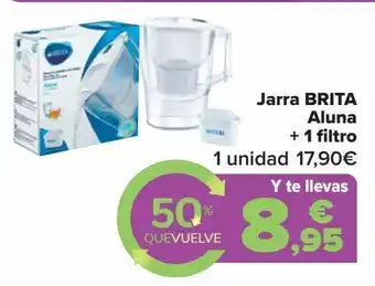 Carrefour Jarra brita aluna + 1 filtro oferta