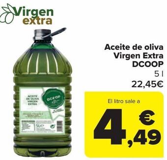 Carrefour Aceite de oliva virgen extra dcoop oferta