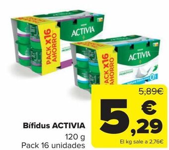 Carrefour Bífidus activia oferta