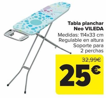 Carrefour Tabla de planchar neo vileda oferta