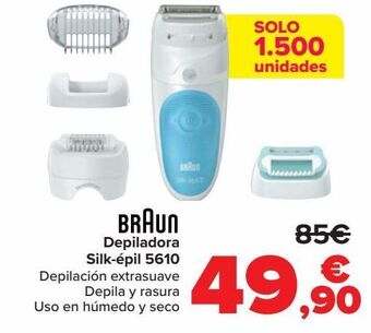 Carrefour Braun depiladora silk- épil 5610 oferta