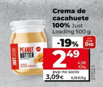 Maxi Dia Crema de cacahuete just loading oferta