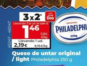 Maxi Dia Queso de untar philadelphia oferta