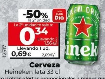 Maxi Dia Cerveza heineken oferta