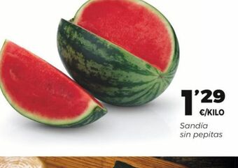 Supermercados Lupa Sandía oferta