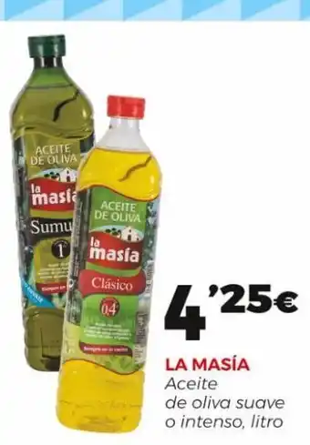Supermercados Lupa Aceite de oliva la masía oferta