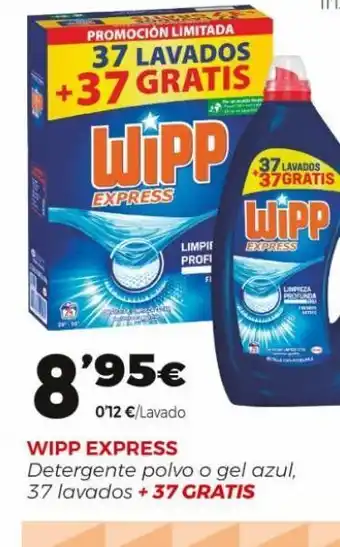 Supermercados Lupa Detergente wipp express oferta