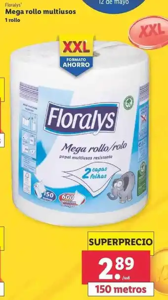 Lidl Floralys Mega Rollo Multiusos oferta