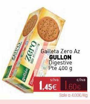 Cuevas Cash Galleta Zero Az Gullon oferta