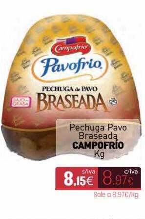 Cuevas Cash Pechuga Pavo Braseada Campofrio oferta