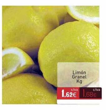 Cuevas Cash Limón Granel oferta