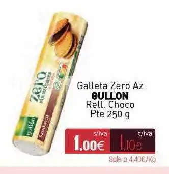 Cuevas Cash Galleta Zero Az Gullon oferta
