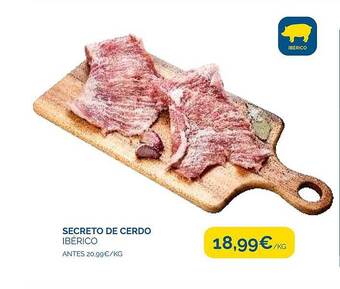 Supermercados La Despensa Secreto De Cerdo oferta