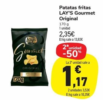 Carrefour Market Patatas fritas lay's gourmet original oferta