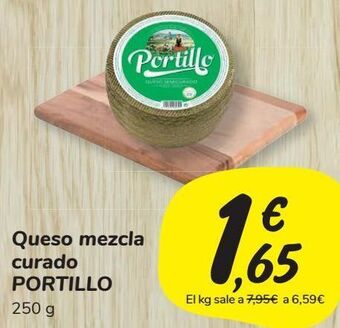 Carrefour Market Queso mezcla curado portillo oferta