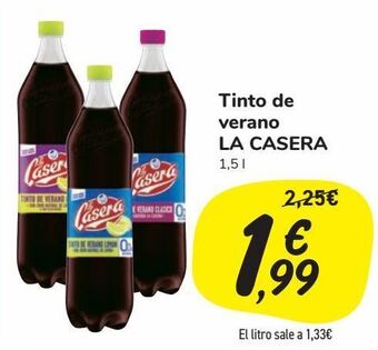 Carrefour Market Tinto de verano la casera oferta