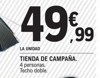 E.Leclerc Tienda de campaña familiar oferta