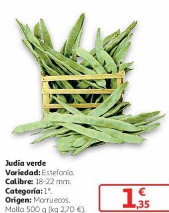 Alcampo Judía verde oferta