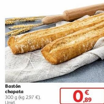 Alcampo Bastón chapata oferta