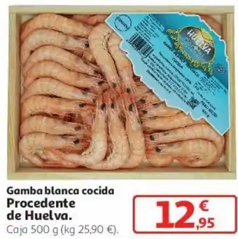 Alcampo Gamba blanca cocida procedente de huelva oferta