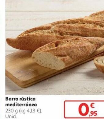 Alcampo Barra rústica mediterránea oferta