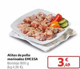 Alcampo Alitas de pollo marinadas emcesa oferta