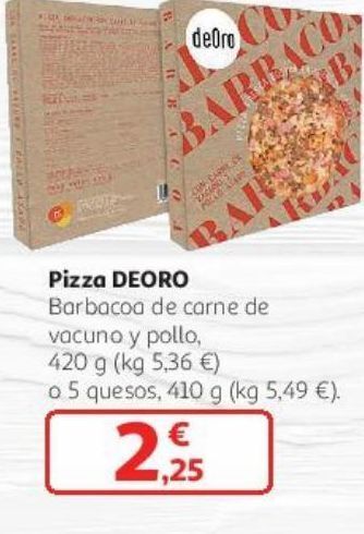 Alcampo Pizza deoro oferta