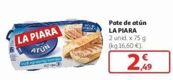 Alcampo Paté de atún la piara oferta