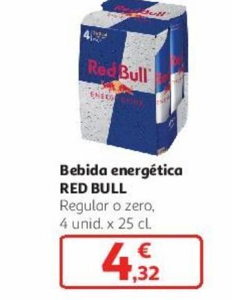 Alcampo Bebida energética red bull oferta