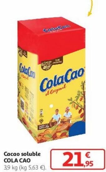 Alcampo Cacao soluble cola cao oferta