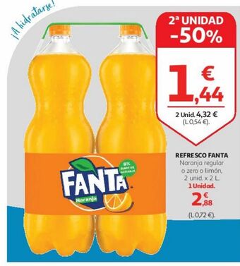 Alcampo Refresco fanta oferta