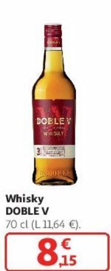 Alcampo Whisky doble v oferta