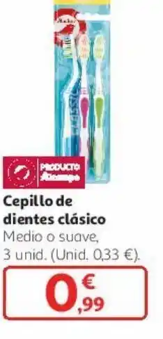 Alcampo Cepillo de dientes clásico oferta