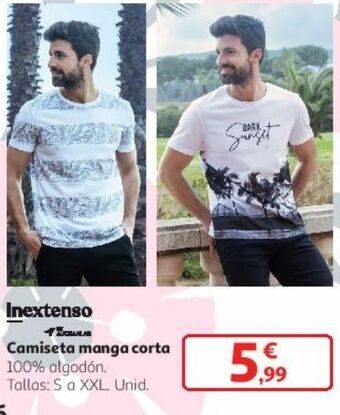 Alcampo Camiseta manga corta oferta