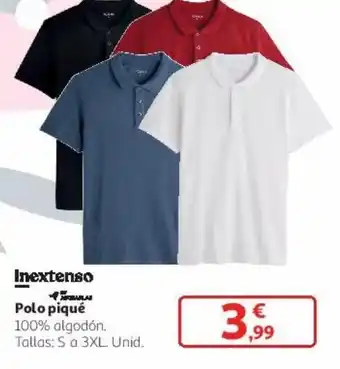 Alcampo Polo piqué oferta