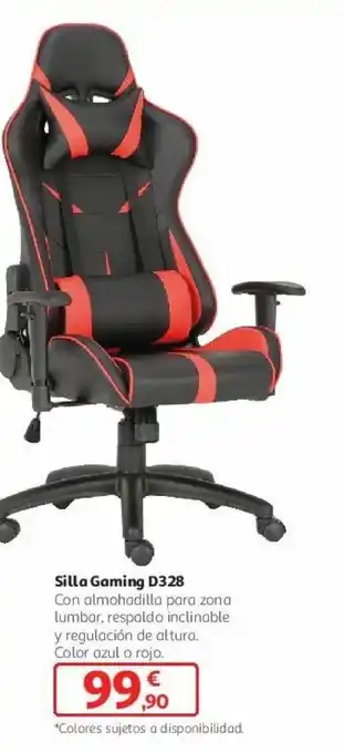 Alcampo Silla gaming d328 oferta