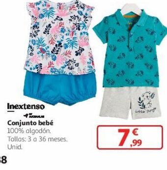 Alcampo Conjunto bebé oferta
