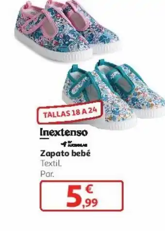 Alcampo Zapato bebé oferta
