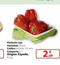 Alcampo Pimientos rojos oferta