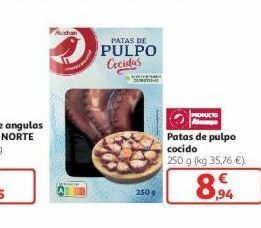 Alcampo Pulpo cocido alcampo oferta