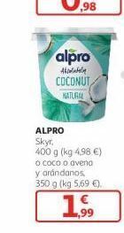 Alcampo Yogur alpro oferta