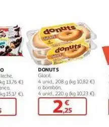 Alcampo Donuts glace 4 uds. o bombon 4 uds donuts oferta