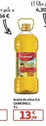 Alcampo Aceite de oliva 0,4 carbonell 1l oferta