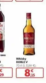 Alcampo Whisky doblev 70cl oferta