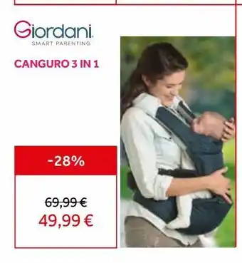 Prénatal Canguro giordani oferta