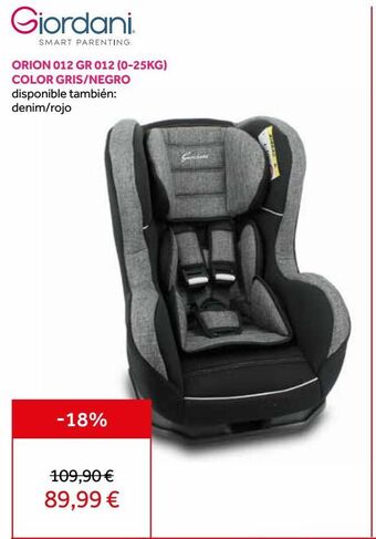 Prénatal Silla de coche giordani oferta