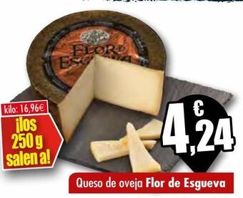 Unide Supermercados Queso de oveja flor de esgueva oferta